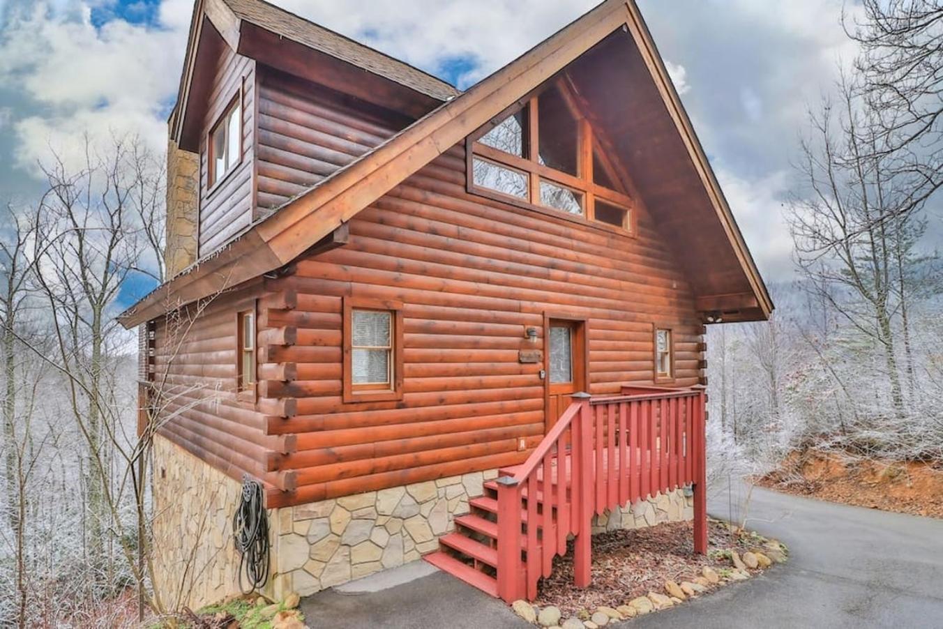 Romantic, Honeymoon Cabin In The Smokies! 개틀린버그 외부 사진